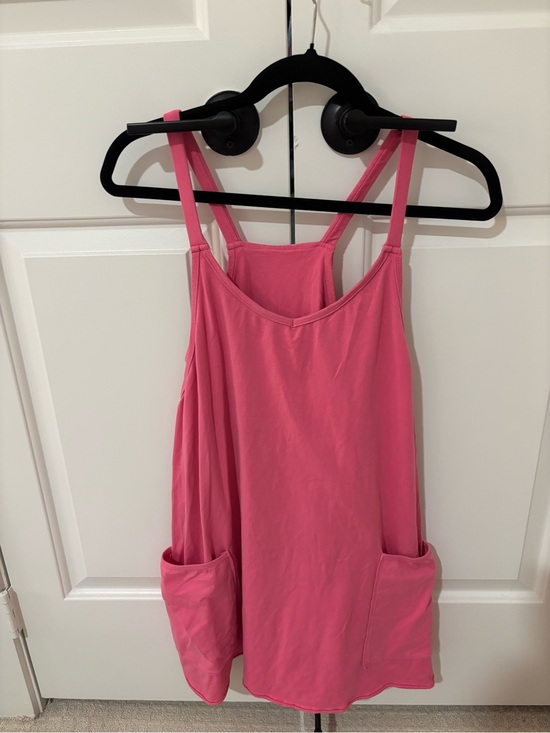 Dresses & Skirts - Pink Sleeveless Pocket Tank Dress